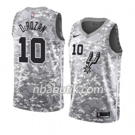 NBA Mænd Trøje San Antonio Spurs DeMar DeRozan 10 2018-19 Nike Grå Swingman